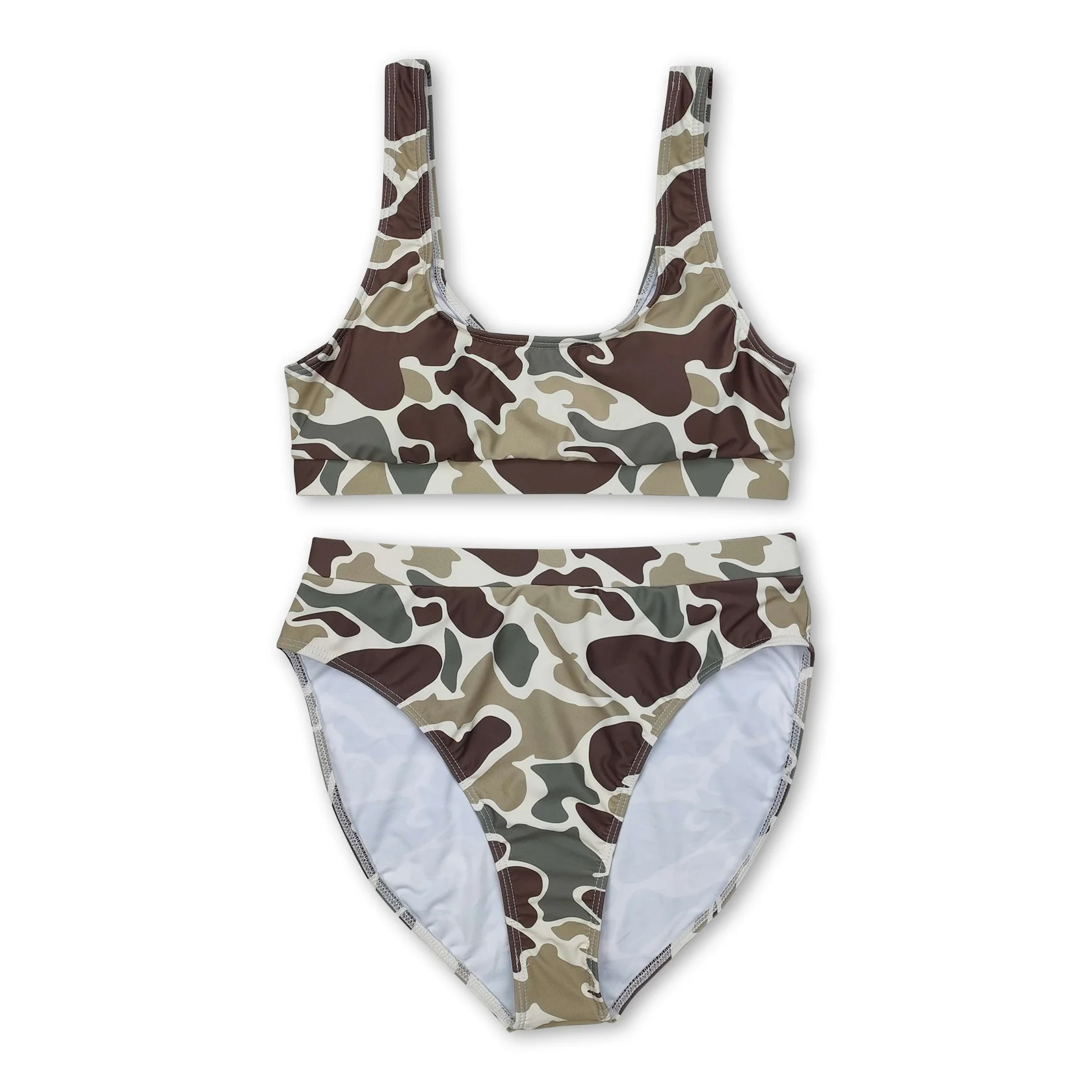 YAWOO Summer Camouflage Women's Swimsuit Clothes Fashion Swimwear